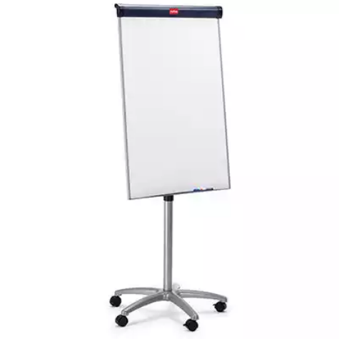 Picture of NOBO BARRACUDA MOBILE EASEL WHITE/SILVER