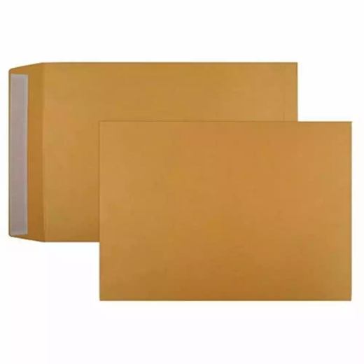 Picture of CUMBERLAND ENVELOPES POCKET PLAINFACE STRIP SEAL 100GSM 405 X 305MM GOLD BOX 250