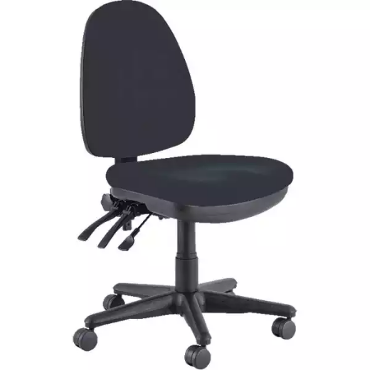 Picture of BURO VERVE TASK CHAIR HIGH BACK 3-LEVER JETT BLACK