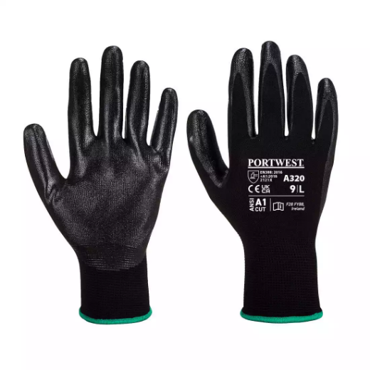 Picture of PORTWEST A320 DEXTI-GRIP GLOVE BLACK XL