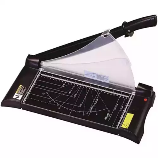 Picture of LEDAH 403L OFFICE GUILLOTINE WITH LASER 10 SHEET A4 BLACK