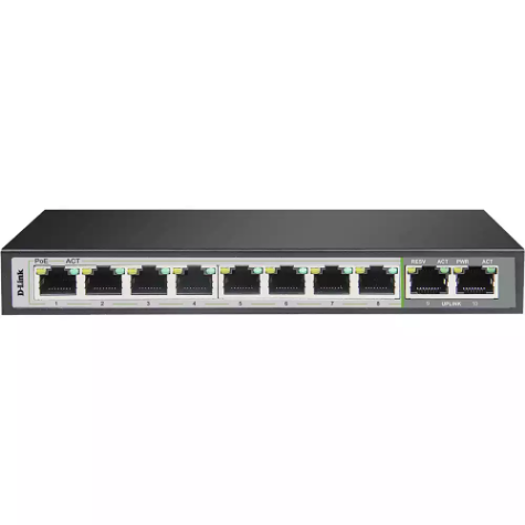 Picture of D-LINK DGS-F1010P-E 10-PORT GIGABIT POE SWITCH