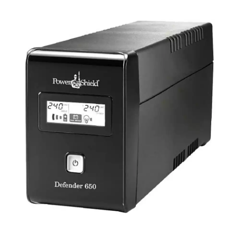 Picture of POWERSHIELD PSD650 DEFENDER UPS 650VA 323 X 97 X 144MM BLACK