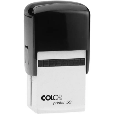 Picture of COLOP P53 CUSTOM MADE PRINTER SELF-INKING STAMP 45 X 30MM