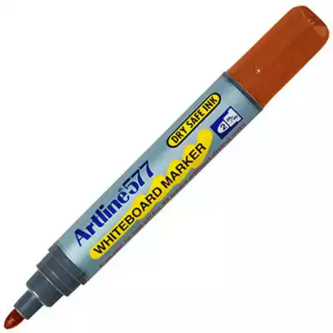 Picture of ARTLINE 577 WHITEBOARD MARKER BULLET 3MM BROWN