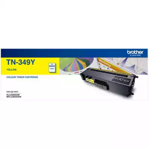 Picture of BROTHER TN349Y TONER CARTRIDGE YELLOW