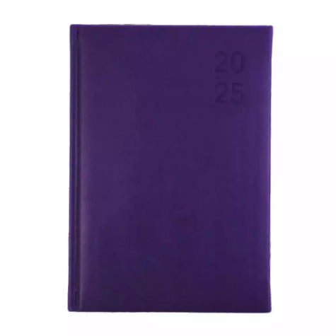 Picture of DEBDEN SILHOUETTE S5700.P55 DIARY WEEK TO VIEW A5 PURPLE