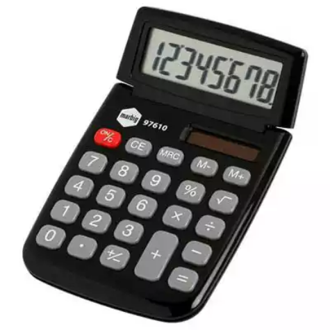 Picture of MARBIG CALCULATOR POCKET 8 DIGIT BLACK