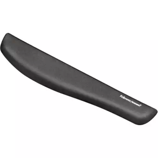 Picture of FELLOWES KEYBOARD PALM SUPPORT PLUSH TOUCH MICROBAN MEMORY FOAM GRAPHITE