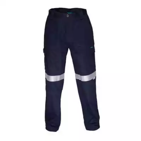 Picture of PRIME MOVER MW70ET LIGHTWEIGHT CARGO PANTS WITH DOUBLE CARGO POCKETS AND TAPE NAVY 92R