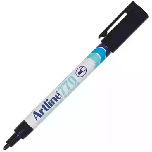 Picture of ARTLINE 770 FREEZER BAG MARKER BULLET 1.0MM BLACK