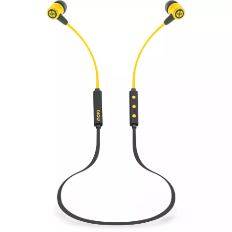 Picture of MOKI FREESTYLE BLUETOOTH EARPHONES YELLOW