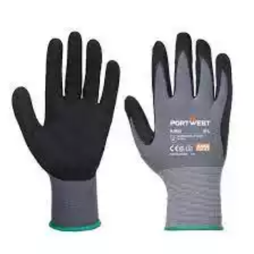 Picture of PORTWEST A350 DERMIFLEX GLOVE BLACK M