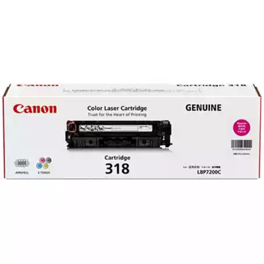 Picture of CANON CART318M TONER CARTRIDGE MAGENTA