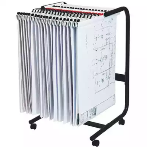 Picture of PLANHORSE MOBILE TROLLEY 20 CLAMP CAPACITY A1 BLACK