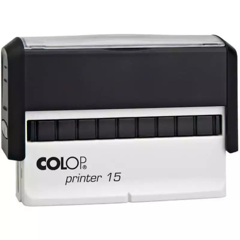 Picture of COLOP P15 CUSTOM MADE PRINTER SELF-INKING STAMP 69 X 10MM