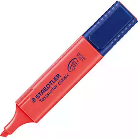 Picture of STAEDTLER 364 TEXTSURFER CLASSIC HIGHLIGHTER CHISEL RED