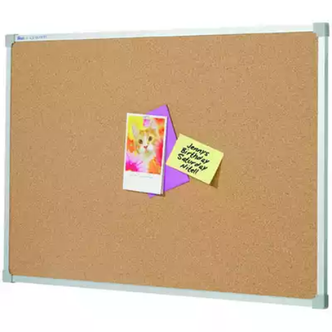 Picture of QUARTET PENRITE CORKBOARD ALUMINIUM FRAME 2400 X 1200MM