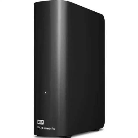 Picture of WESTERN DIGITAL WD ELEMENTS DESKTOP 3.5 INCH EXTERNAL HARD DRIVE 4TB BLACK