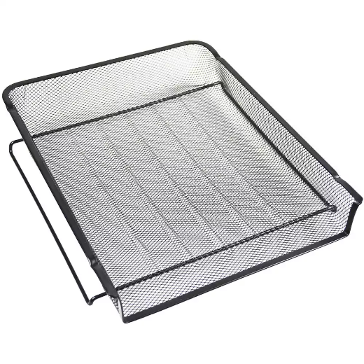 Picture of ITALPLAST WIRE MESH DOCUMENT TRAY A4 BLACK