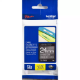 Picture of BROTHER TZE-PR955 LAMINATED LABELLING TAPE 24MM X 4M WHITE ON PREMIUM SILVER