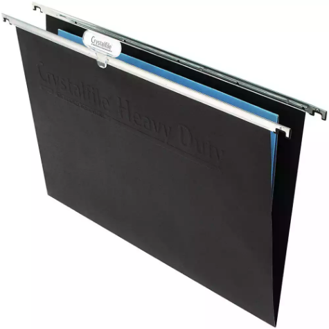 Picture of CRYSTALFILE HEAVY DUTY SUSPENSION FILES BLACK BOX 10