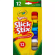 Picture of CRAYOLA TWISTABLES SLICK STIX CRAYONS ASSORTED PACK 12
