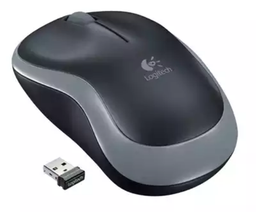 Picture of LOGITECH M185 WIRELESS MOUSE BLACK/GREY