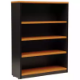 Picture of OXLEY BOOKCASE 4 SHELF 900 X 315 X 1200MM BEECH/IRONSTONE