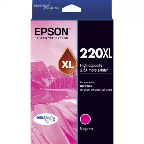 Picture of EPSON 220XL INK CARTRIDGE HIGH YIELD MAGENTA