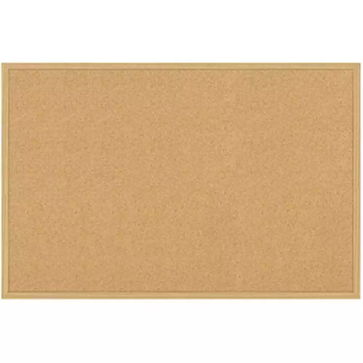 Picture of QUARTET ECONOMY CORKBOARD 900 X 600MM PINE FRAME