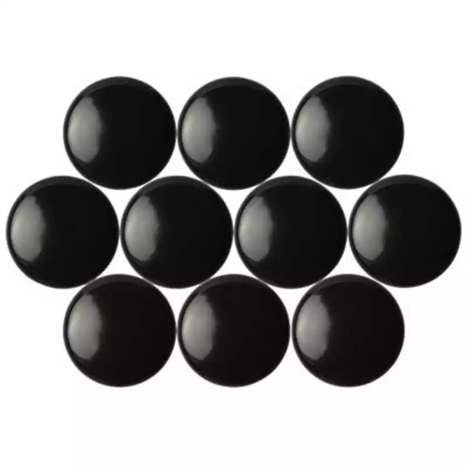 Picture of QUARTET MAGNETIC BUTTONS 20MM BLACK PACK 10