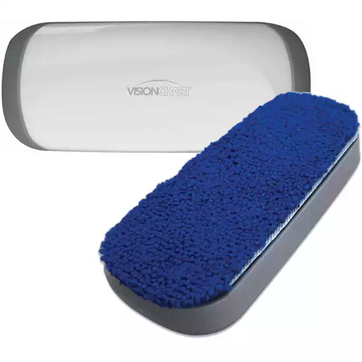 Picture of VISIONCHART MAGNETIC WHITEBOARD ERASER BLUE