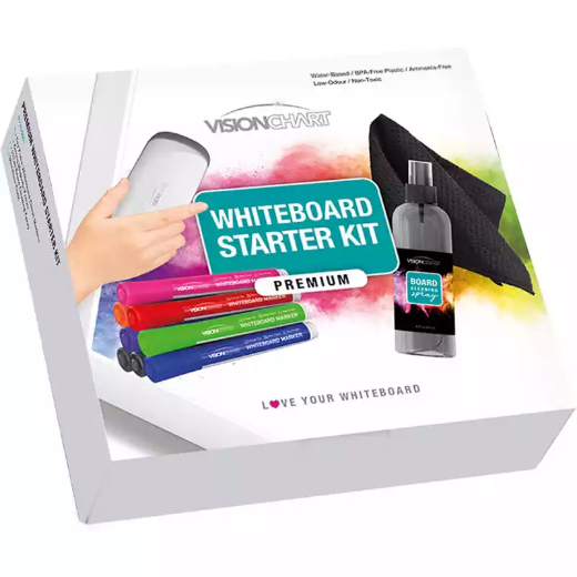 Picture of VISIONCHART PREMIUM WHITEBOARD STARTER KIT