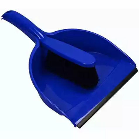 Picture of ITALPLAST DUSTPAN AND BRUSH SET BLUE