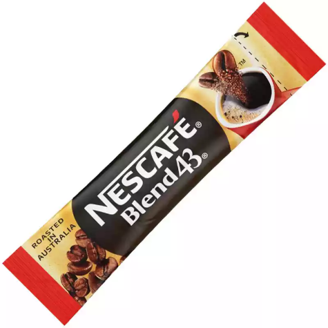 Picture of NESCAFE BLEND 43 INSTANT COFFEE SINGLE SERVE STICKS 1.7G BOX 1000