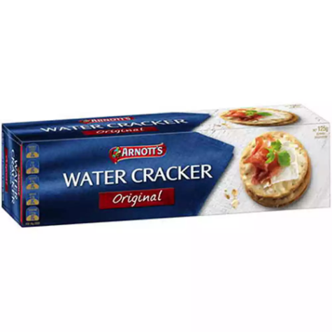 Picture of ARNOTTS WATER CRACKERS ORIGINAL 125G