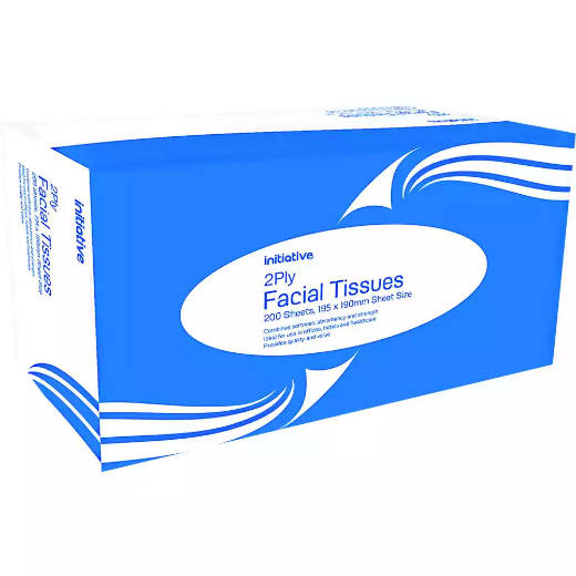 Picture of INITIATIVE FACIAL TISSUES 2-PLY BOX 200