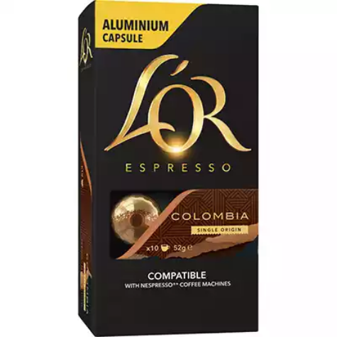 Picture of L'OR ESPRESSO NESPRESSO COMPATIBLE COFFEE CAPSULES COLOMBIA PACK 10