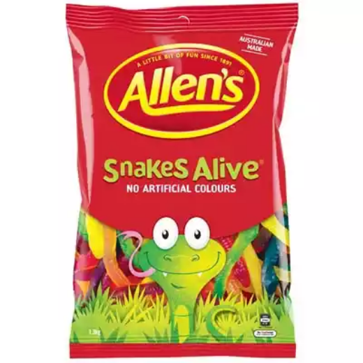 Picture of ALLENS SNAKES ALIVE 1.3KG