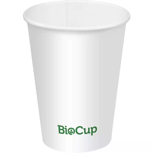 Picture of BIOPAK BIOCUP COLD PAPER CUP 200ML WHITE PACK 50