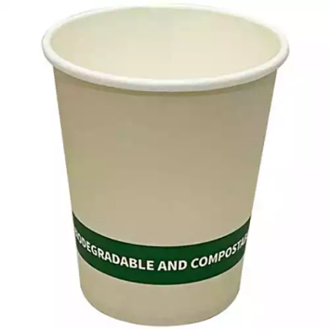 Picture of EARTH ECO SINGLE WALL CUP 8OZ WHITE CARTON 1000