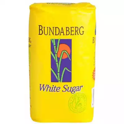 Picture of BUNDABERG WHITE SUGAR 1KG BAG