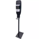 Picture of VISIONCHART AUTOMATIC HAND SANITISER DISPENSING STATION 1.5M BLACK/WHITE
