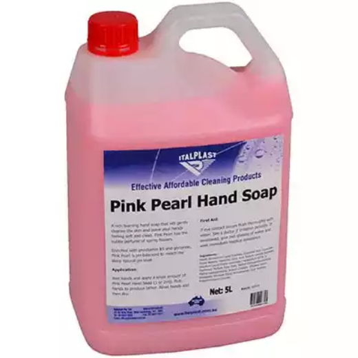 Picture of ITALPLAST PINK PEARL LIQUID HAND SOAP 5 LITRE