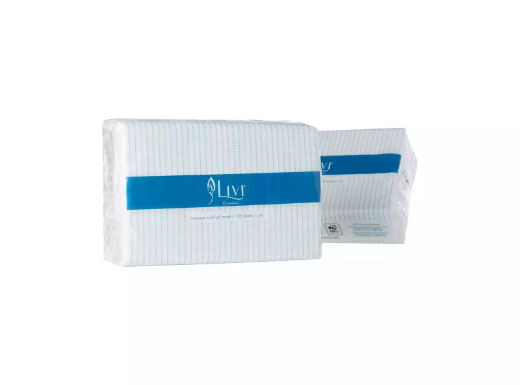 Picture of LIVI ESSENTIALS 1402 SLIMFOLD HAND TOWEL 1-PLY 200 SHEET 230 X 240MM CARTON 20