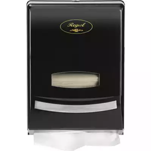 Picture of REGAL SLIMLINE HAND TOWEL DISPENSER BLACK