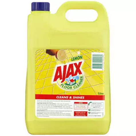 Picture of AJAX FLOOR CLEANER LEMON 5 LITRE CARTON 2