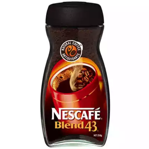 Picture of NESCAFE BLEND 43 INSTANT COFFEE 250GM JAR