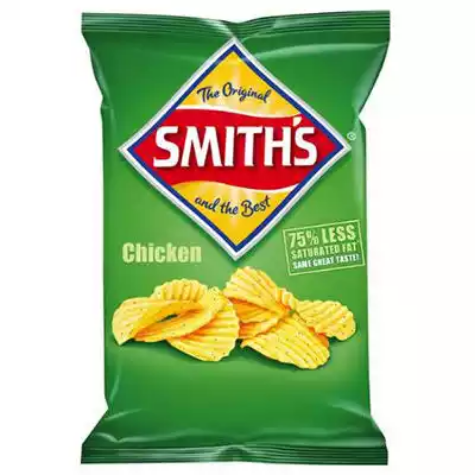 Picture of SMITHS CRISPS CRINKLE CUT CHICKEN 170G